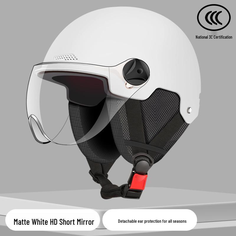 3C Certified All-Season Electric Bicycle & Motorcycle Helmet for Men & Women - Autumn/Winter Safety Style Half Helmet
3C Certified All-Season Electric Bicycle & Motorcycle Helmet for Men & Women - Autumn/Winter Safety Style Half Helmet