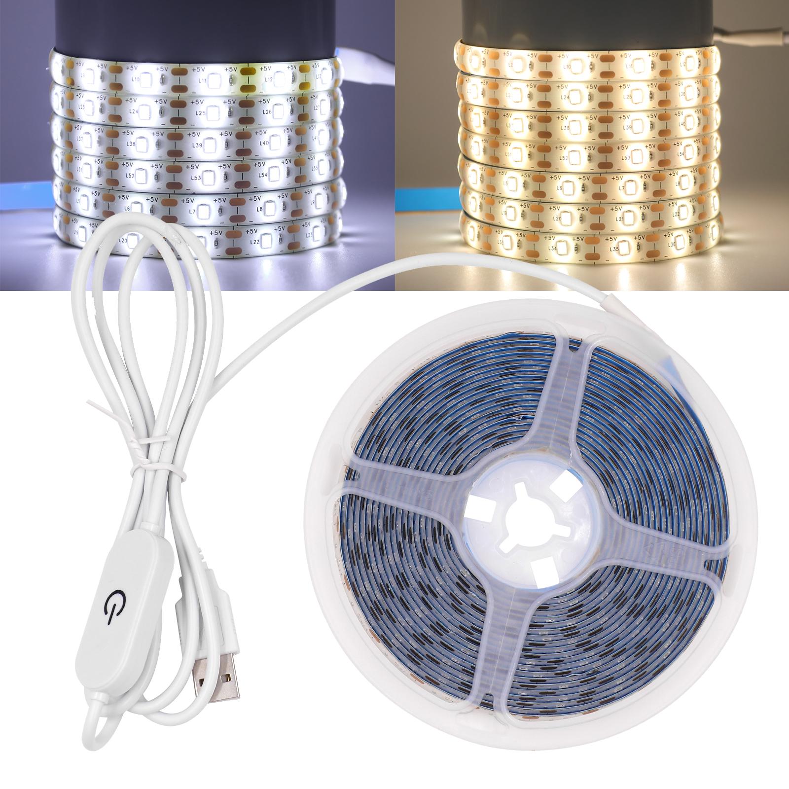 LED Strip With Touch Sensor 0.5M/1M/2M/3M/4M/5M Dimmable Flexible LED Strip Light Bends for TV Backlight Room Decoration 0.5m білий
LED Strip With Touch Sensor 0.5M/1M/2M/3M/4M/5M Dimmable Flexible LED Strip Light Bends for TV Backlight Room Decoration 0.5m білий