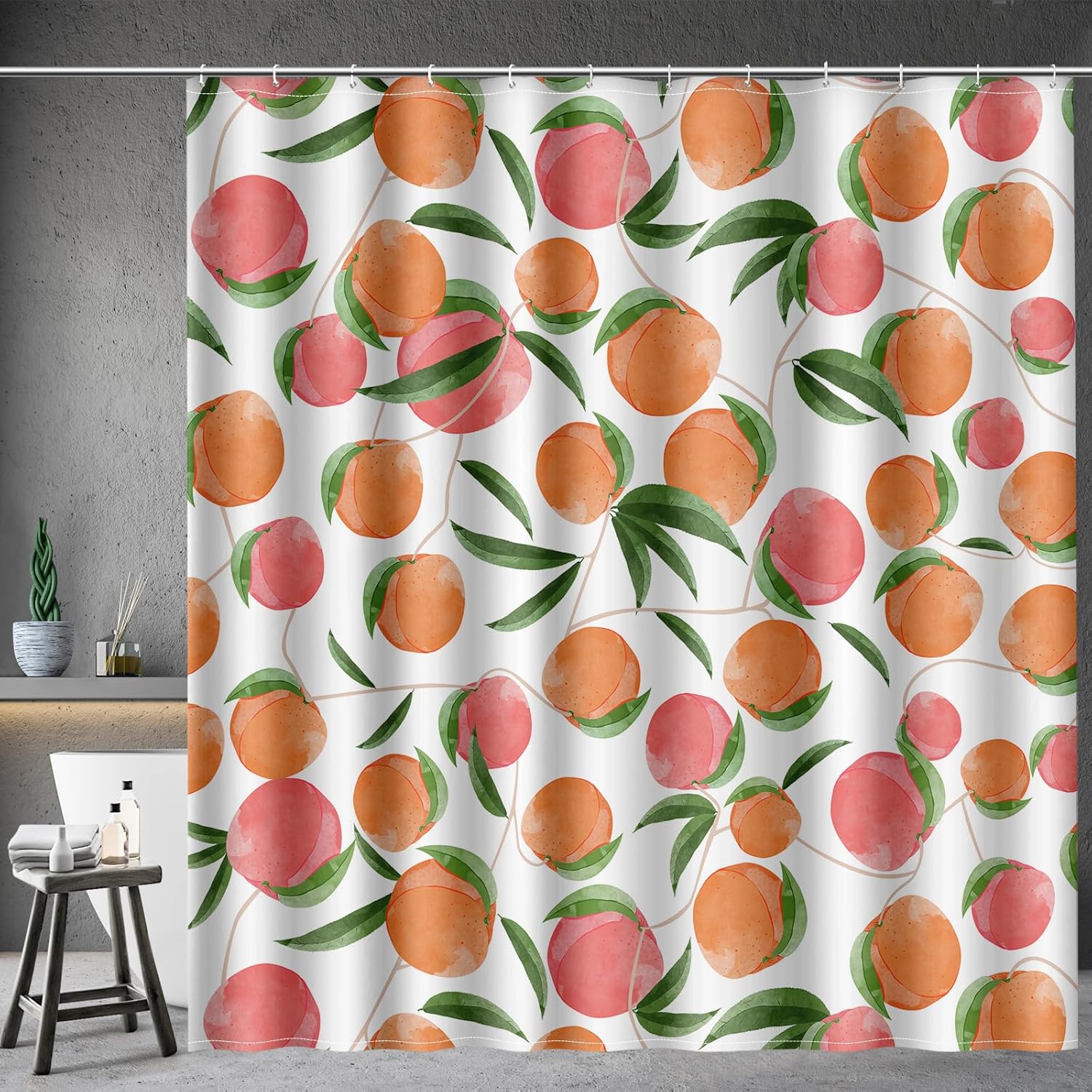 Lemon Fruit Shower Curtain - Yellow Lemon Green Leaves Plant Floral Modern Nature Fabric Cloth Bath Shower Curtain W60H190(CM)-1 Pcs
Lemon Fruit Shower Curtain - Yellow Lemon Green Leaves Plant Floral Modern Nature Fabric Cloth Bath Shower Curtain W60H190(CM)-1 Pcs