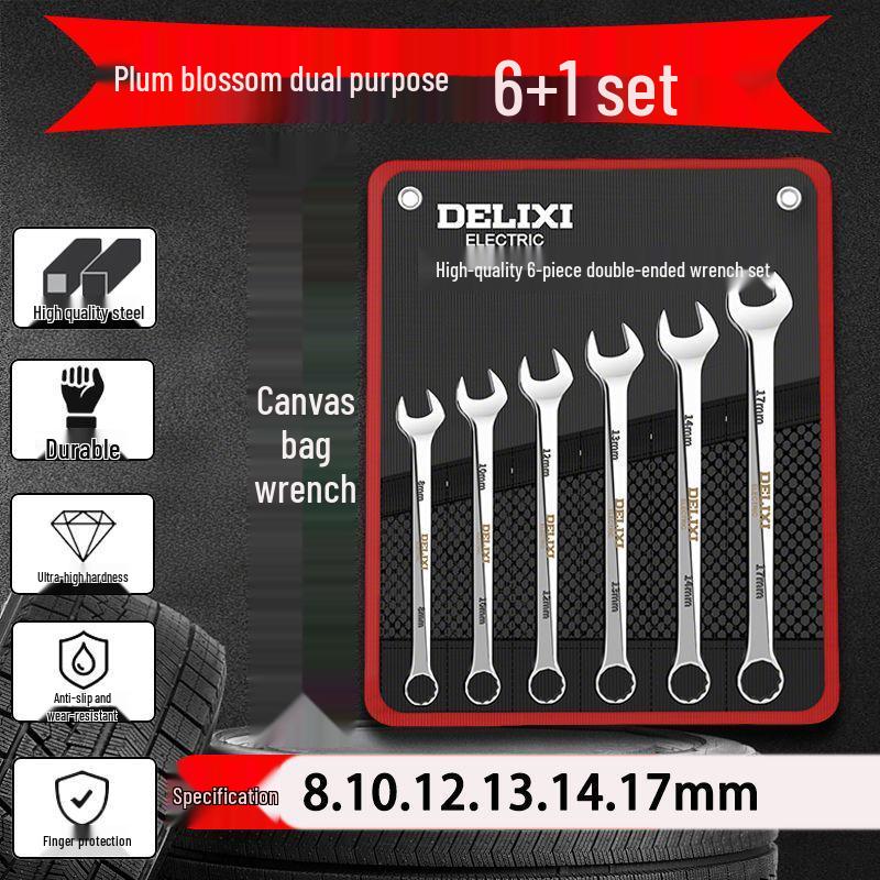 Open-End & Box-End Combination Wrench Set – Compact and Complete
Open-End & Box-End Combination Wrench Set – Compact and Complete
