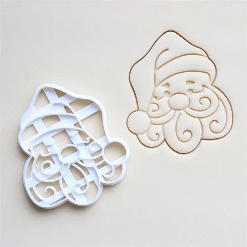 1Pc Christmas Cookie Cutter Santa Claus Shaped Christmas Themed Pressable Biscuit Mold Cookie Stamp Embosser Baking Pastry Tools
1Pc Christmas Cookie Cutter Santa Claus Shaped Christmas Themed Pressable Biscuit Mold Cookie Stamp Embosser Baking Pastry Tools