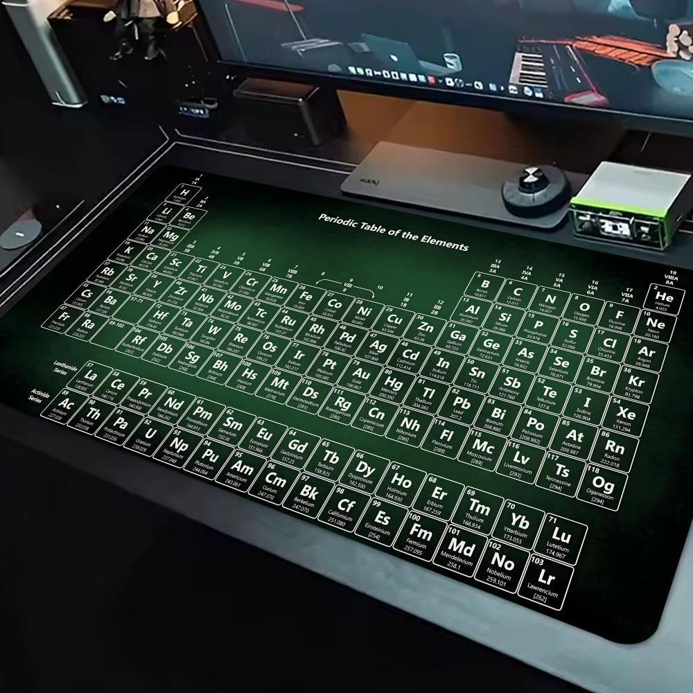 Gaming Mausepad 1000x500 Large Periodic Table of Chemical Elem Mouse Pad xxl Anti-slip Mousepad Gaming Keyboard Desk Pad Mat PC 600x300x2mm
Gaming Mausepad 1000x500 Large Periodic Table of Chemical Elem Mouse Pad xxl Anti-slip Mousepad Gaming Keyboard Desk Pad Mat PC 600x300x2mm