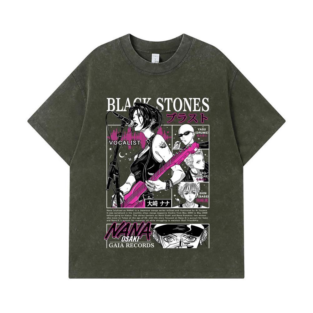 275 GSM Washed T-shirts 100% Cotton Nana V2 Black Stones Print Unisex Heavy Cotton T Shirt S
275 GSM Washed T-shirts 100% Cotton Nana V2 Black Stones Print Unisex Heavy Cotton T Shirt S