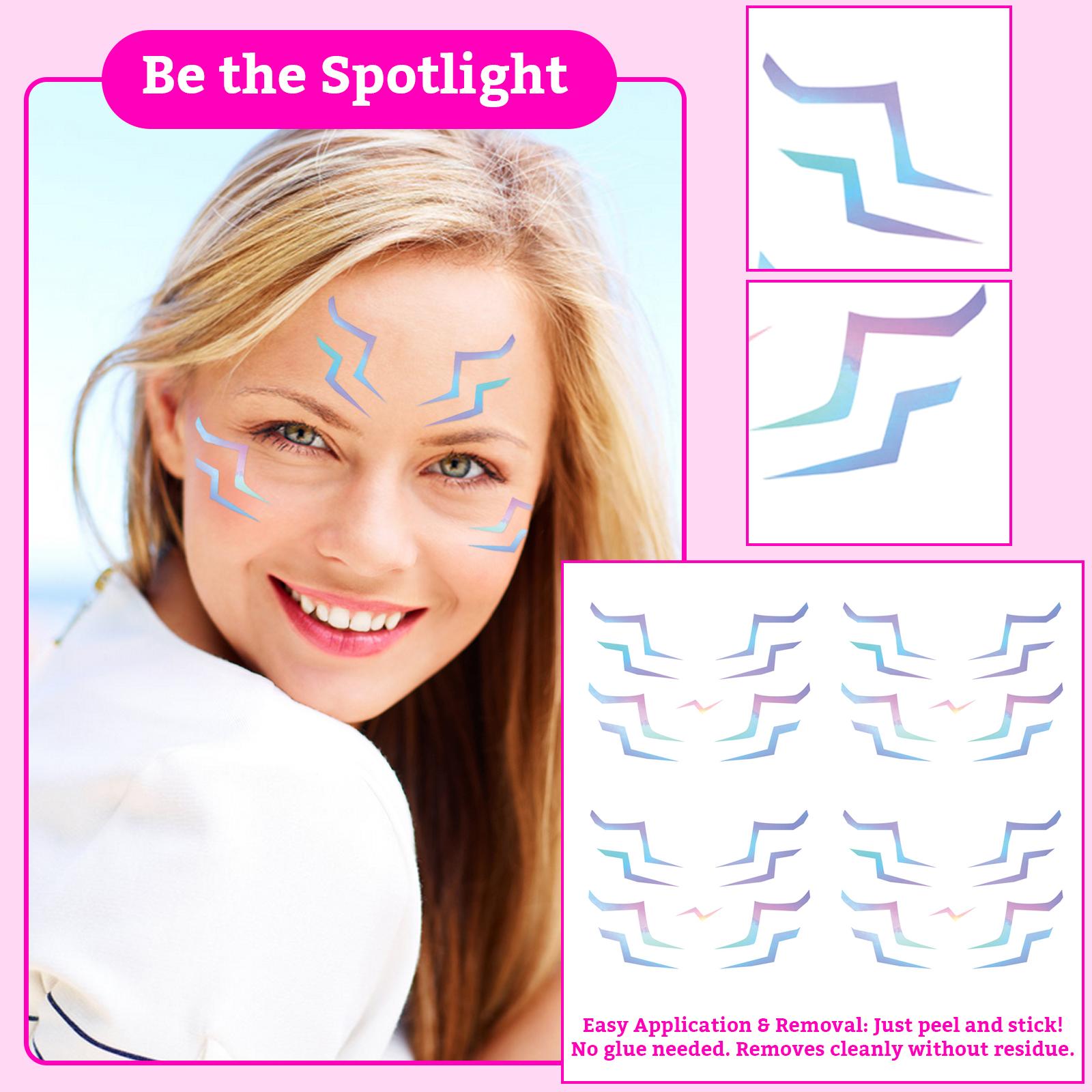 Аниме Наклейки Косплей Сценический Макияж Наклейки для Лица One Size
Аниме Наклейки Косплей Сценический Макияж Наклейки для Лица One Size