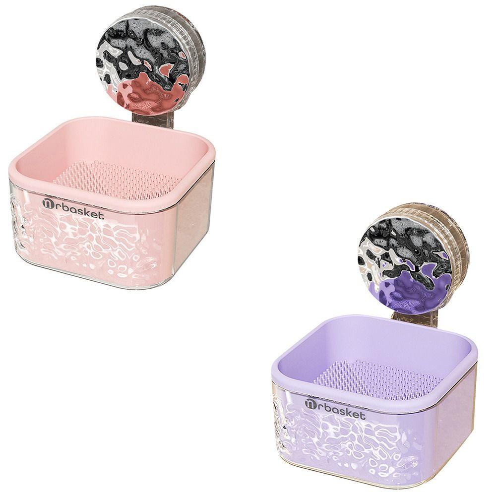 Bathroom Storage Rack Holders Makeup Brush Cleaning Box Powder Puff Washer Sponge Storage фіолетовий
Bathroom Storage Rack Holders Makeup Brush Cleaning Box Powder Puff Washer Sponge Storage фіолетовий