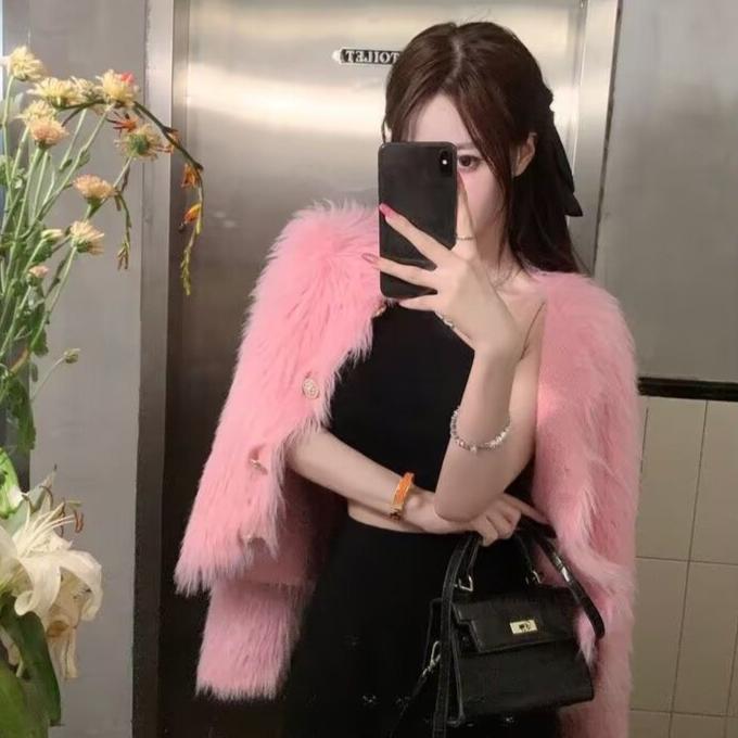 Имитация норки кашемировый вязаный кардиган свитер пальто женский осень зима популярный европейский мягкий кардиган свитер женский M розовый
Имитация норки кашемировый вязаный кардиган свитер пальто женский осень зима популярный европейский мягкий кардиган свитер женский M розовый