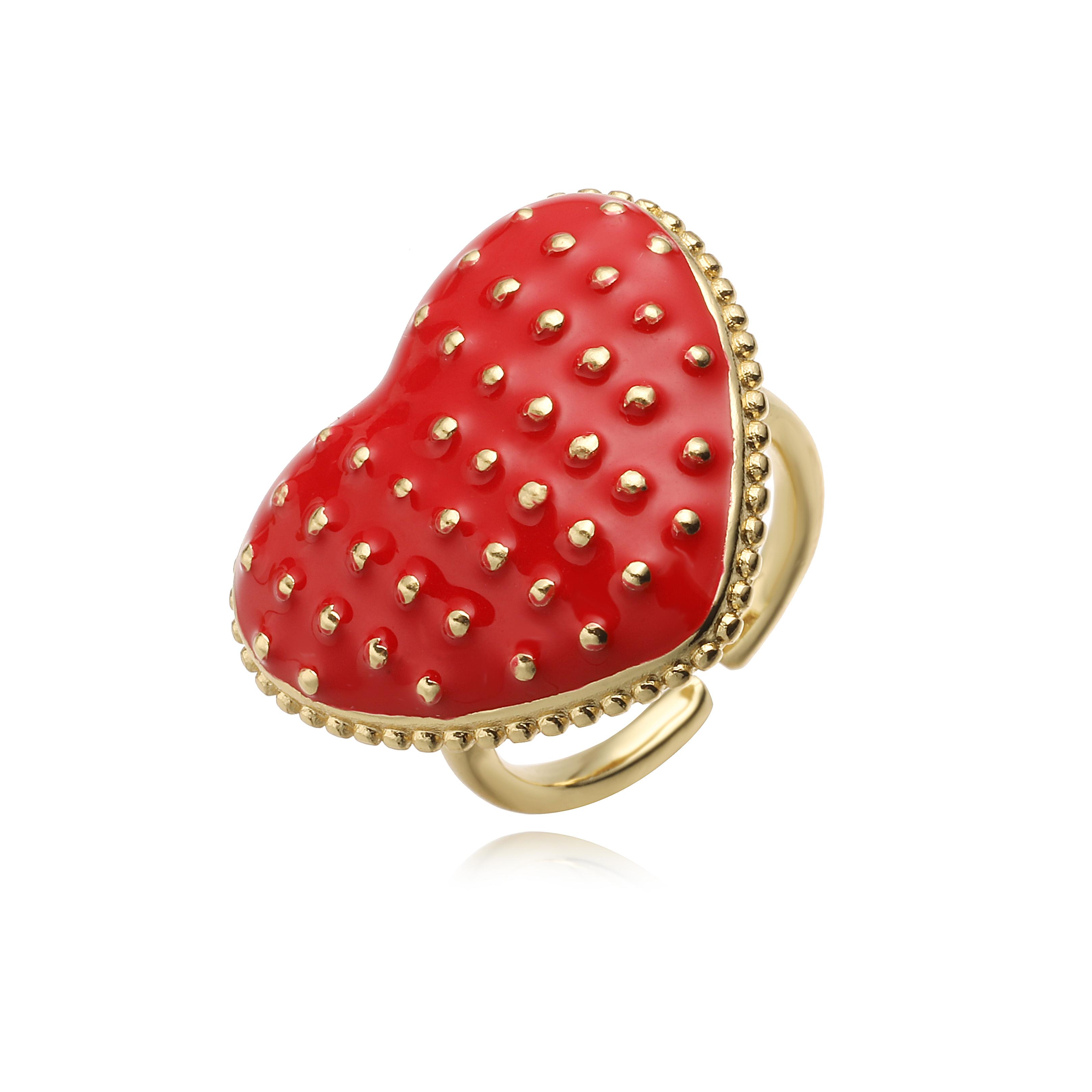 HECHENG,Enamel Drip Red Heart Shape Open Adjustable Copper Metal Ring Ladies Sweet Romantic Jewellery Gift 1pc resizable красный
HECHENG,Enamel Drip Red Heart Shape Open Adjustable Copper Metal Ring Ladies Sweet Romantic Jewellery Gift 1pc resizable красный
