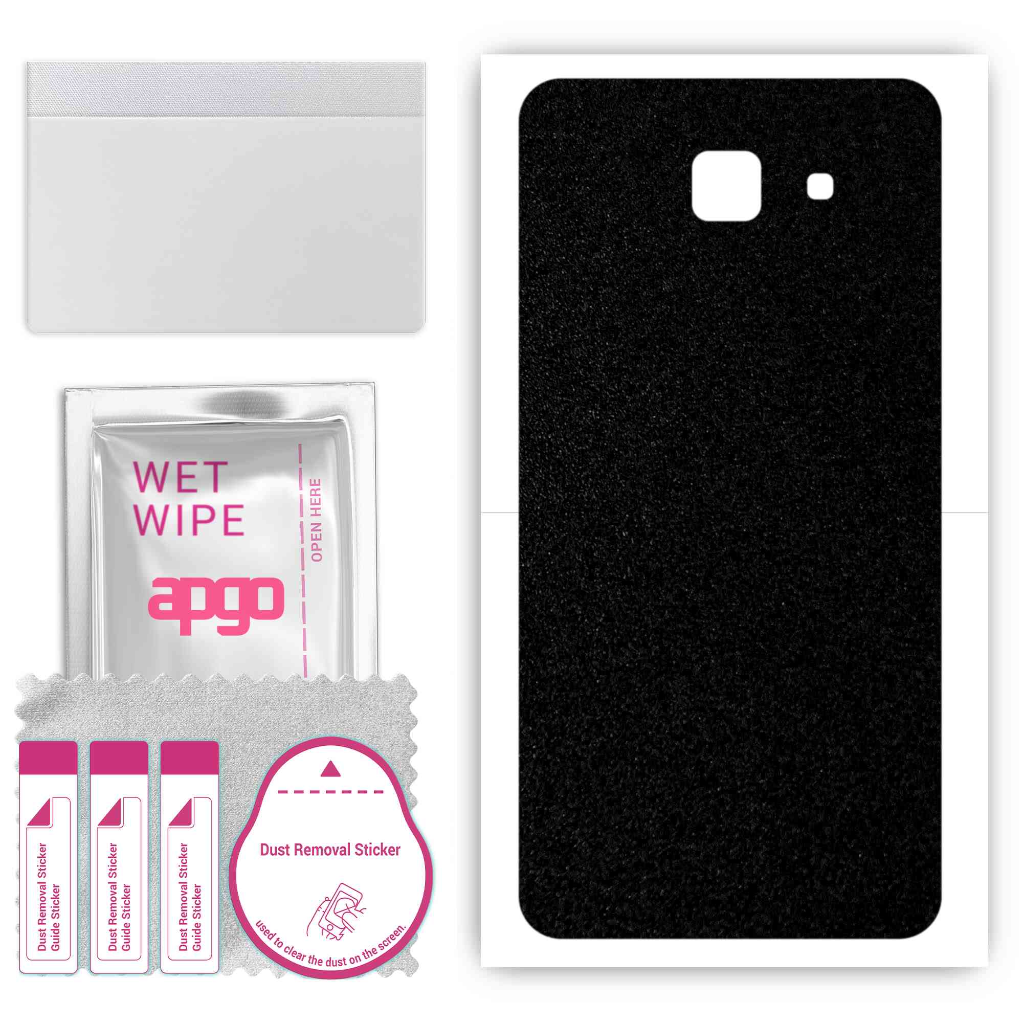 apgo Захисна наклейка Skin для задньої панелі, сумісна з Samsung Galaxy J7 Max, Wrap Film, Foil, Vinyl - Pattern Matte Black
apgo Захисна наклейка Skin для задньої панелі, сумісна з Samsung Galaxy J7 Max, Wrap Film, Foil, Vinyl - Pattern Matte Black