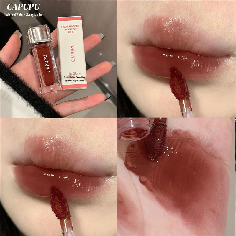 CAPUPU Nourishing Quick-dry Lip Glaze: Mirror Finish, Moisturizing, Long-lasting, Non-fading Standard
CAPUPU Nourishing Quick-dry Lip Glaze: Mirror Finish, Moisturizing, Long-lasting, Non-fading Standard