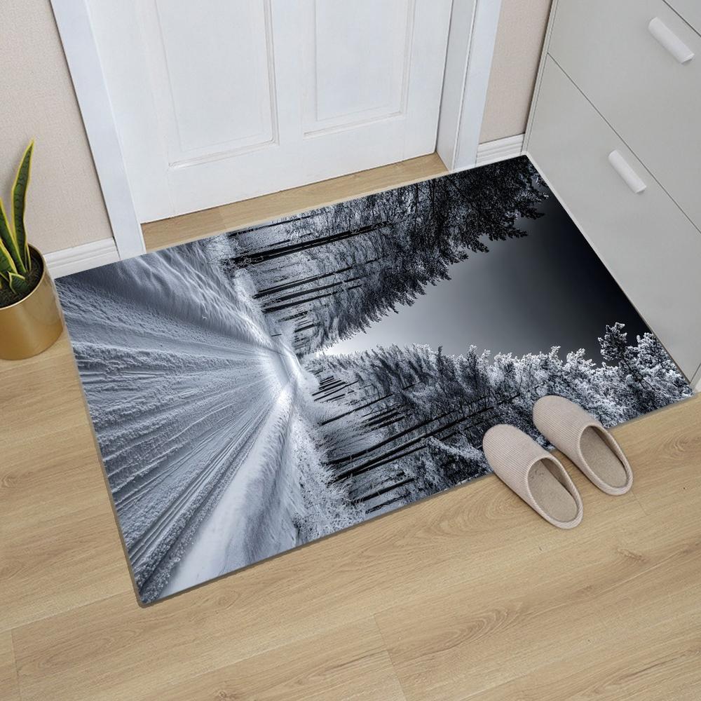 Nature Landscape Pattern Door Mat Snow Mountain Sea Wave Winter Forest Designs NonSlip Floor Mat for Home Entrance Decor 40x60cm
Nature Landscape Pattern Door Mat Snow Mountain Sea Wave Winter Forest Designs NonSlip Floor Mat for Home Entrance Decor 40x60cm
