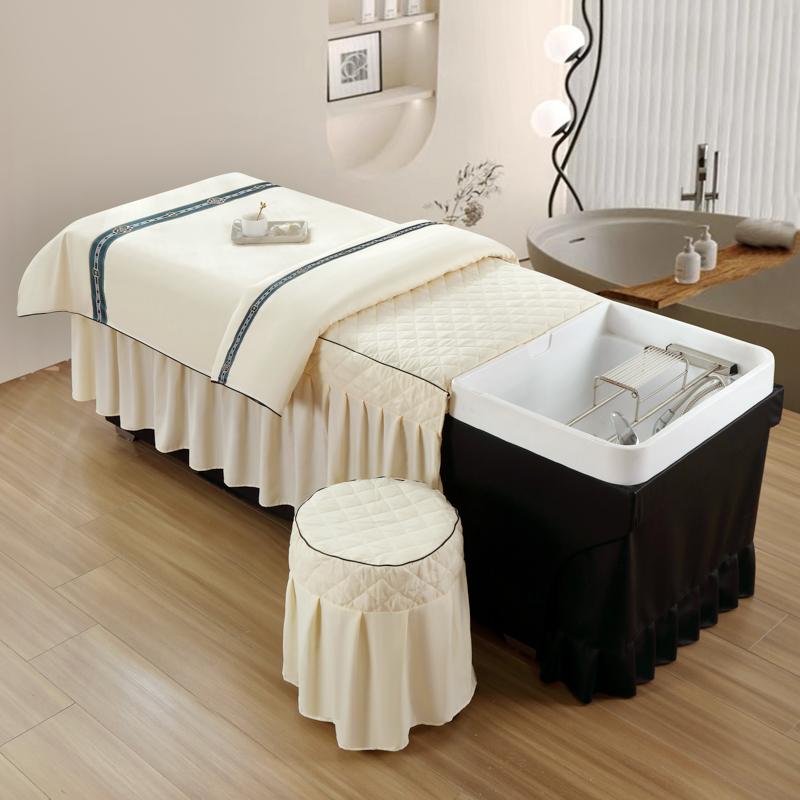 Head Washing Hairdressing Bedspread Barbershop Beauty Salon Hair Salon Thai Massage Bedspread Skin-Friendly SPA Bed Cover (as the picture,155x70x55cmbed sheet)
Head Washing Hairdressing Bedspread Barbershop Beauty Salon Hair Salon Thai Massage Bedspread Skin-Friendly SPA Bed Cover (as the picture,155x70x55cmbed sheet)