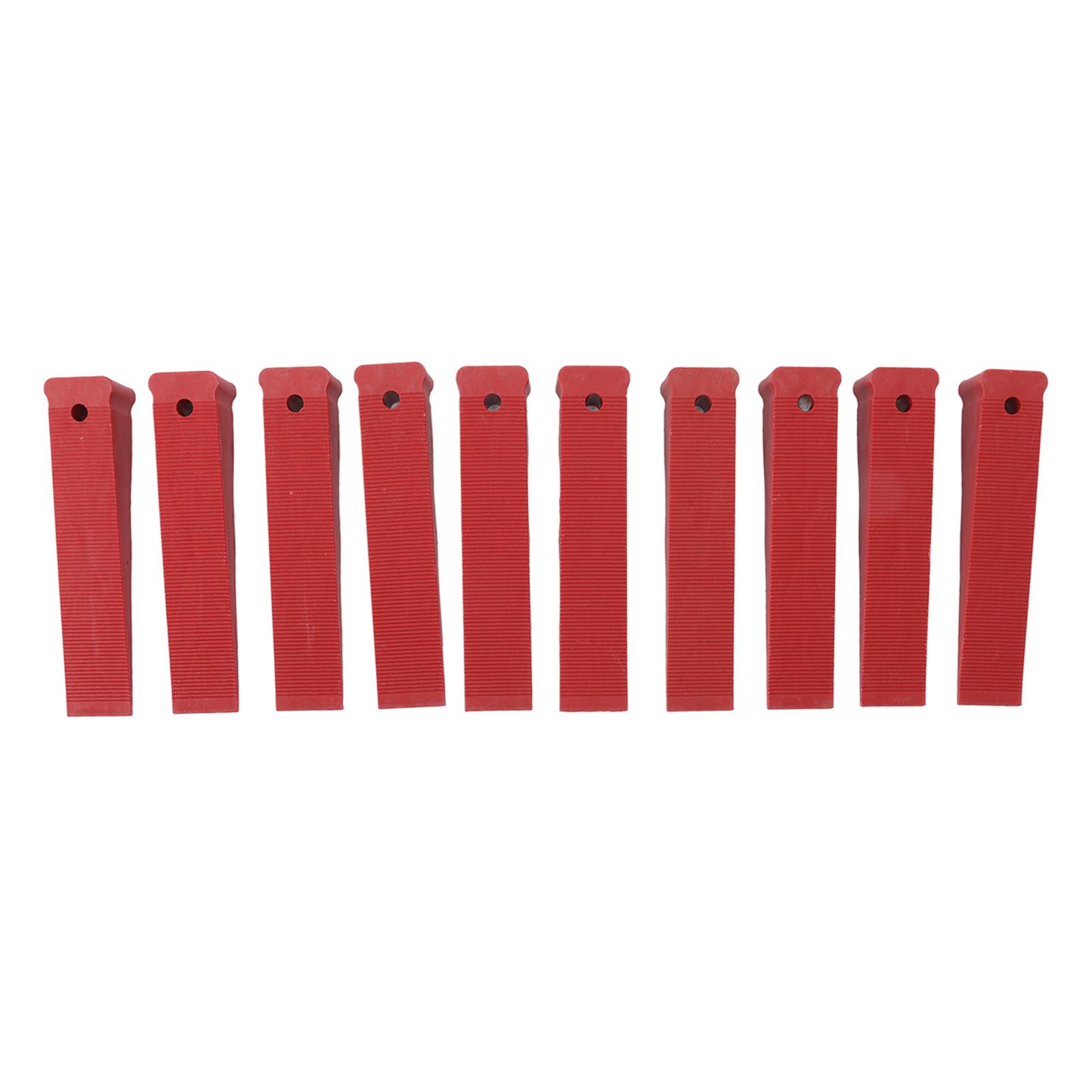10 Pcs Door Stoppers Lightweight Compact Reusable Leveling Pad Door Window Installation Wedge
10 Pcs Door Stoppers Lightweight Compact Reusable Leveling Pad Door Window Installation Wedge