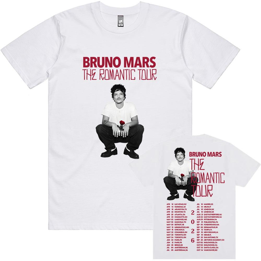 2026 Bruno Mars The Romantic Tour T-Shirt Cotton Short Sleeve Loose O-neck Tshirts Unisex Streetwear Casual Singer Print T Shirt S разноцветный
2026 Bruno Mars The Romantic Tour T-Shirt Cotton Short Sleeve Loose O-neck Tshirts Unisex Streetwear Casual Singer Print T Shirt S разноцветный