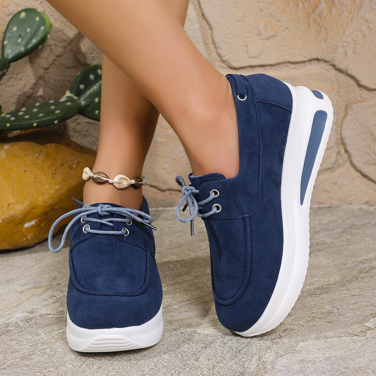 Large size single shoes women s casual single shoes platform-soled front lace-up single shoes 36 чорний
Large size single shoes women s casual single shoes platform-soled front lace-up single shoes 36 чорний