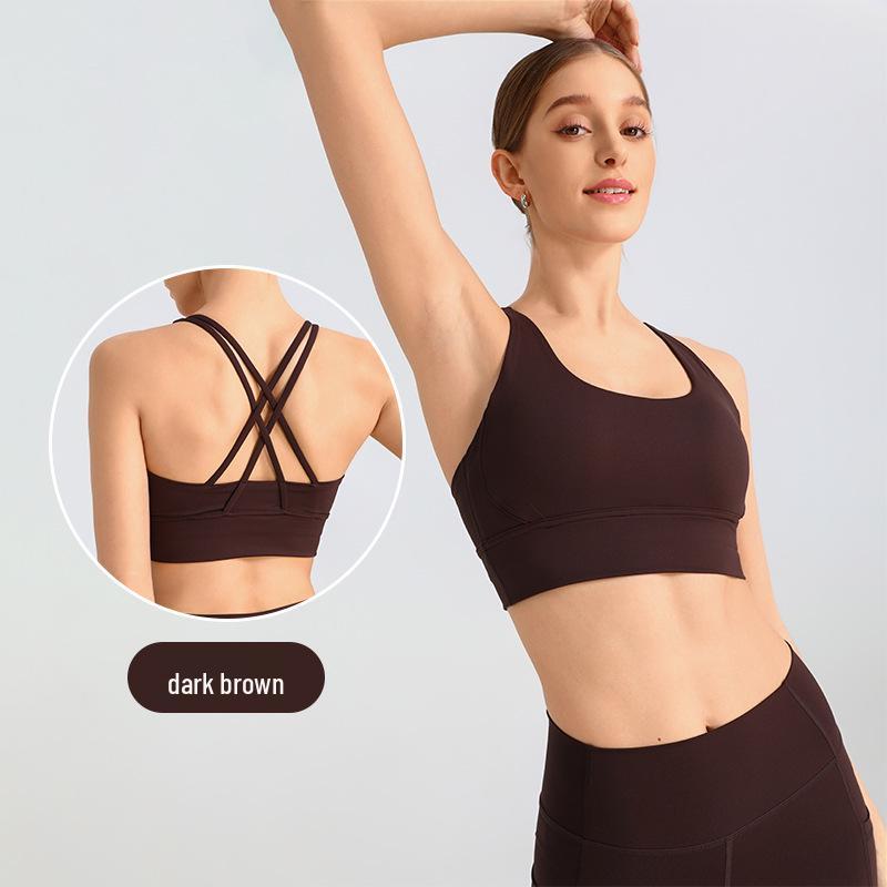 Crisscross Backless Shockproof Nude Feel Sports Bra for Yoga and Fitness Small
Crisscross Backless Shockproof Nude Feel Sports Bra for Yoga and Fitness Small