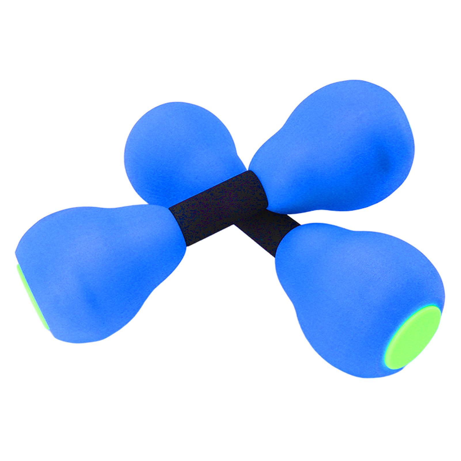 Women Aquatic Dumbbells Floating Muscle Building Quickly Drying Water Weights for Fitness Blue
Women Aquatic Dumbbells Floating Muscle Building Quickly Drying Water Weights for Fitness Blue