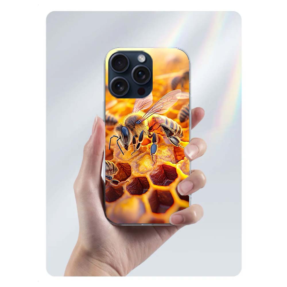 Bees and Honey in the Honeycomb Clear Phone Case For Iphone 17 Air 16 Pro Max 15 Pro 14 Plus 17E 16E 11 13 12 Mini Cover Cases F iPhone 13 Pro Max
Bees and Honey in the Honeycomb Clear Phone Case For Iphone 17 Air 16 Pro Max 15 Pro 14 Plus 17E 16E 11 13 12 Mini Cover Cases F iPhone 13 Pro Max