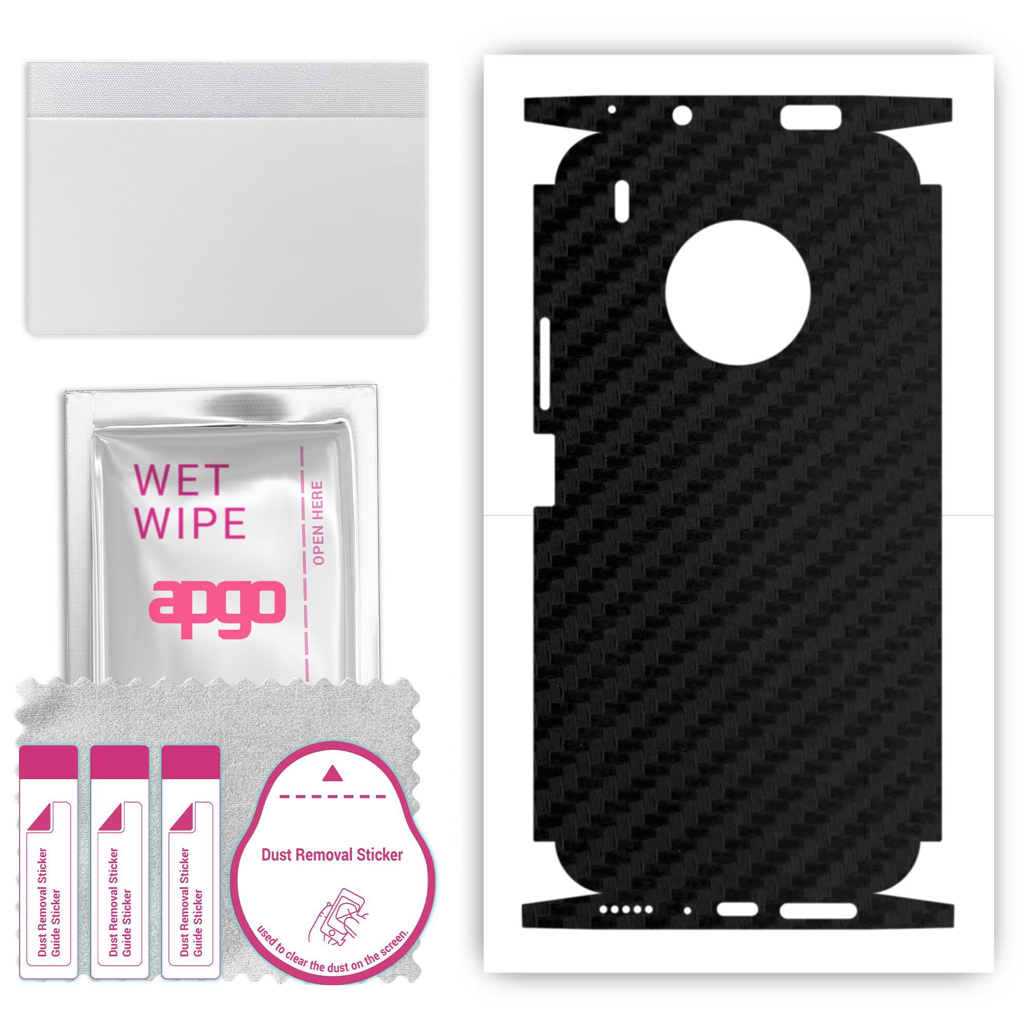 apgo Protective Skin Sticker for the back+sides compatible with Huawei Y9a, Full Wrap Film, Foil, Vinyl - Pattern Carbon Black
apgo Protective Skin Sticker for the back+sides compatible with Huawei Y9a, Full Wrap Film, Foil, Vinyl - Pattern Carbon Black