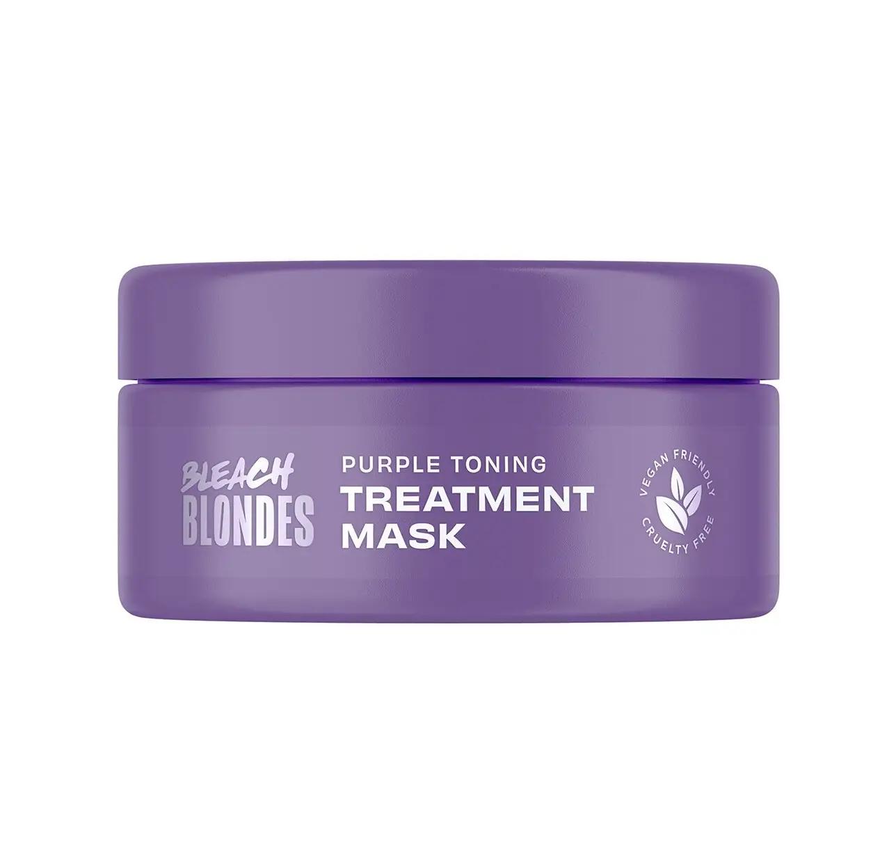 Маска від жовтизни освітленого волосся Bleach Blondes Purple Toning Treatment Mask Lee Stafford 200 мл
Маска від жовтизни освітленого волосся Bleach Blondes Purple Toning Treatment Mask Lee Stafford 200 мл