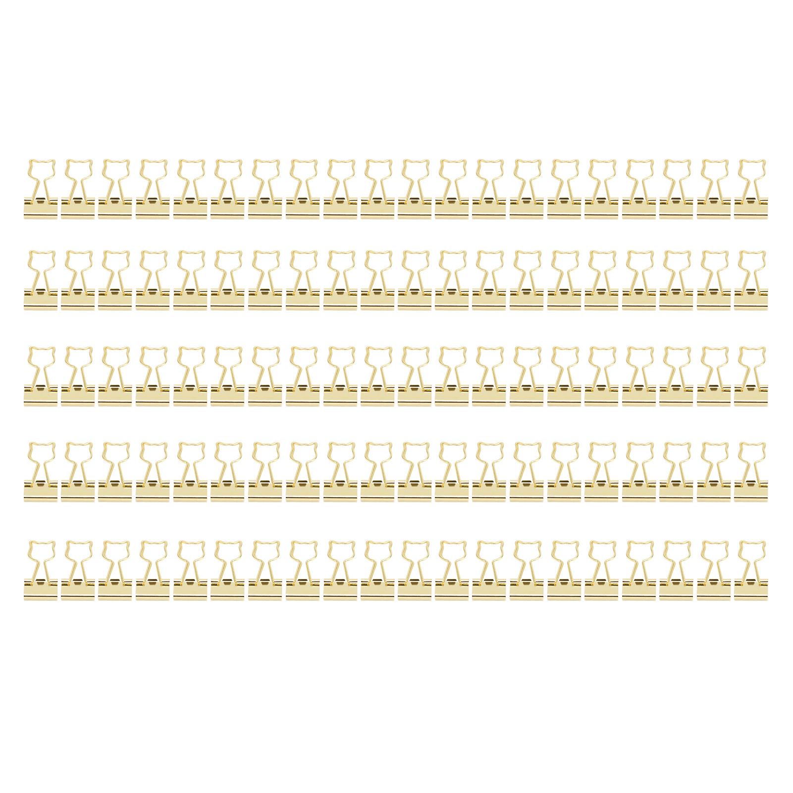 100pcs Clips Cat Shape Metal Iron Hollow Compact Portable Fun Clips for Documents Clssification
100pcs Clips Cat Shape Metal Iron Hollow Compact Portable Fun Clips for Documents Clssification
