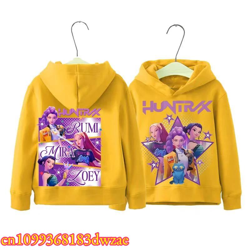 KPop Demon Hunters Front Back Print Boys Girls Hooded Sweatshirt Children s Fall Winter Casual Fashion Warm Pullover Sweatshirt 100
KPop Demon Hunters Front Back Print Boys Girls Hooded Sweatshirt Children s Fall Winter Casual Fashion Warm Pullover Sweatshirt 100