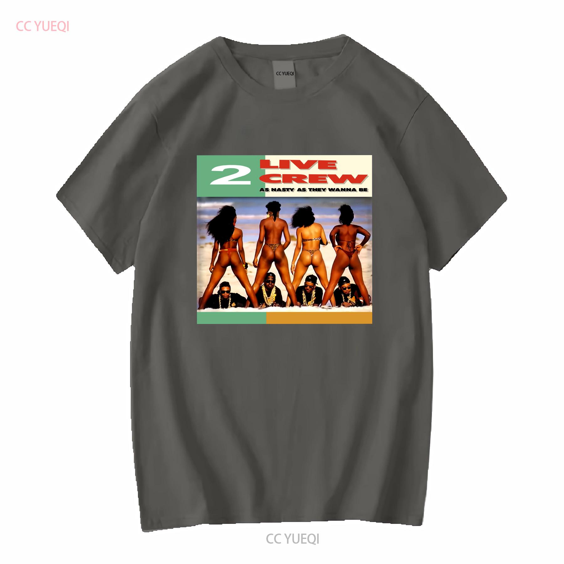 2 Live Crew As Nasty They Wanna Be T shirt vintage Washed Soft streetwear Slightly Versatile fashion Breathable Stylish Casual 3XL
2 Live Crew As Nasty They Wanna Be T shirt vintage Washed Soft streetwear Slightly Versatile fashion Breathable Stylish Casual 3XL