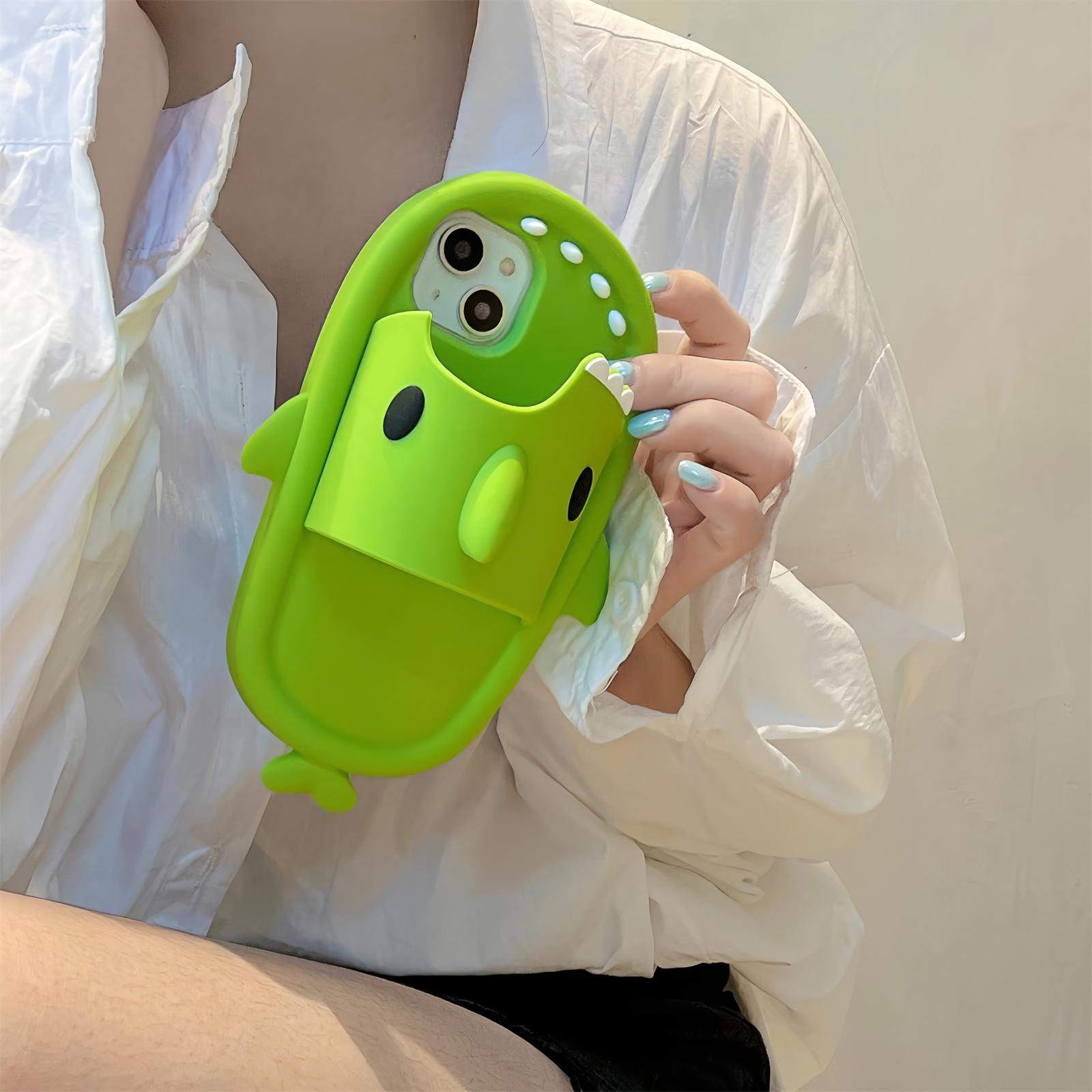 For iPhone 15 Silicone Case Cute Shark Slipper Design Shockproof Phone Back Cover As Shown A
For iPhone 15 Silicone Case Cute Shark Slipper Design Shockproof Phone Back Cover As Shown A
