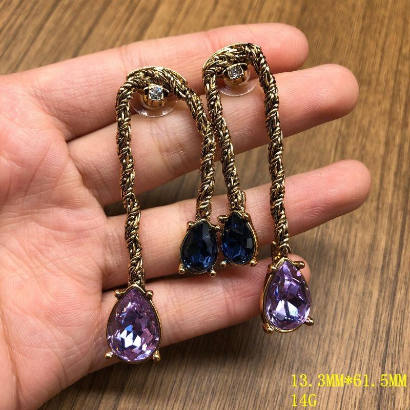 Teardrop Tassels Women Earrings Rhinestones Vintage Exquisite Jewelry Court Style Fashion Elegant Pendientes Mujer
Teardrop Tassels Women Earrings Rhinestones Vintage Exquisite Jewelry Court Style Fashion Elegant Pendientes Mujer