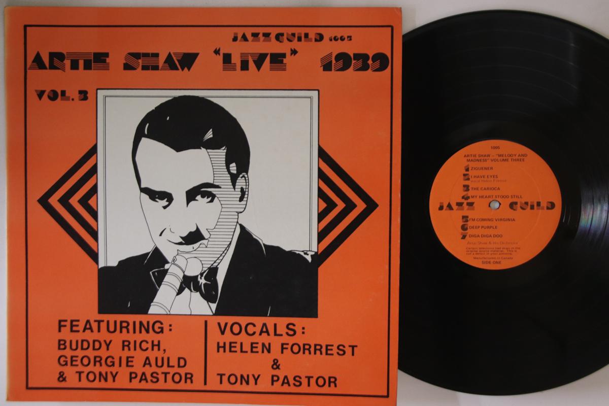 LP Record ARTIE SHAW - Melody And Madness Vol. 3 1005 JAZZ GUILD 1977 Canada Jazz Used
LP Record ARTIE SHAW - Melody And Madness Vol. 3 1005 JAZZ GUILD 1977 Canada Jazz Used