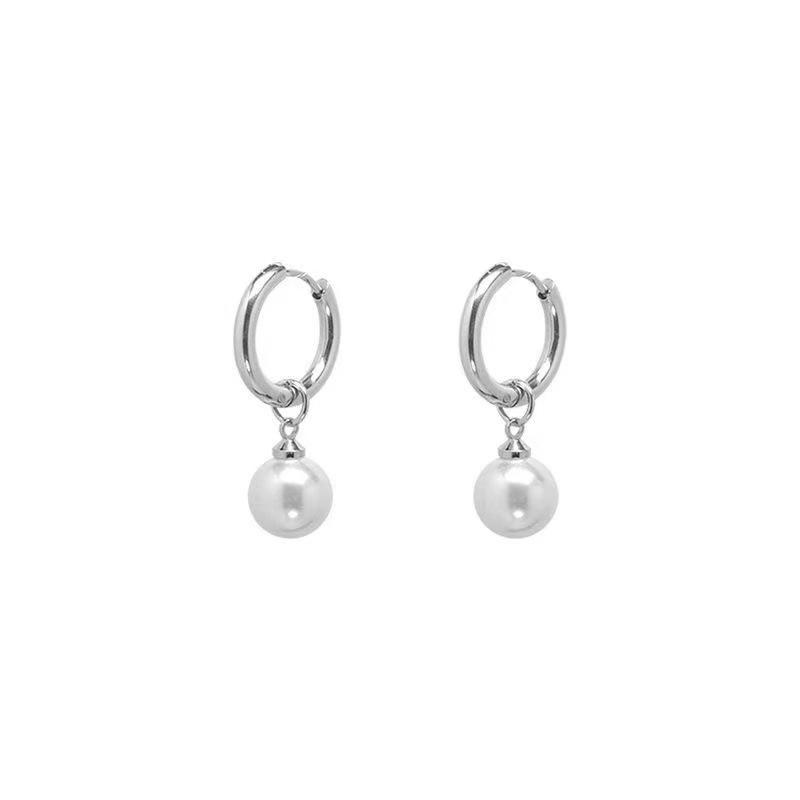 Изысканные серьги-кольца с жемчугом для женщин, свадебные украшения, подарок для милых девушек, серьги-капли
Изысканные серьги-кольца с жемчугом для женщин, свадебные украшения, подарок для милых девушек, серьги-капли