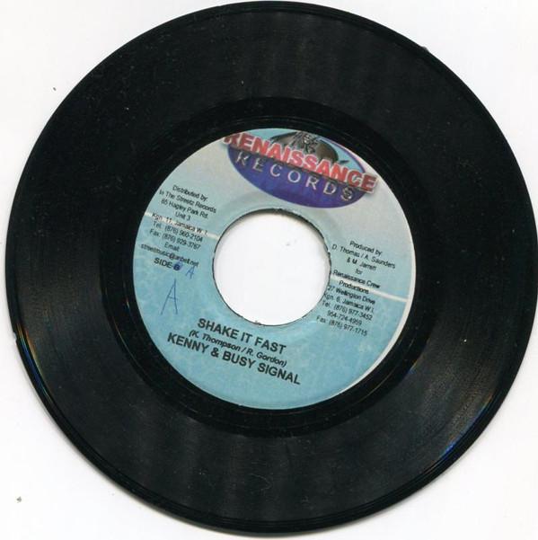 7inch Record PREDATOR / KENNY & BUSY SIGNAL - Have Sense / Shake It Fast NONE Renaissance Rec 2003 Jamaica Reggae, Ska & Dub Used
7inch Record PREDATOR / KENNY & BUSY SIGNAL - Have Sense / Shake It Fast NONE Renaissance Rec 2003 Jamaica Reggae, Ska & Dub Used