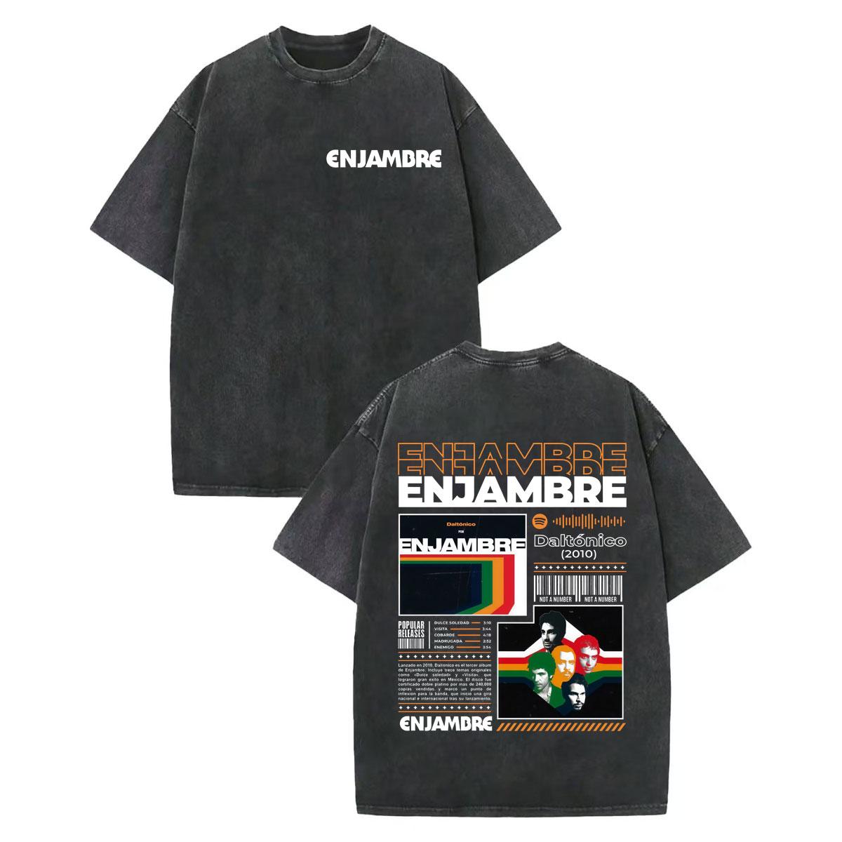 Vintage Washed Rock Band Enjambre Album Graphic T Shirts Unisex Women Clothing Fashion Yk Tshirt Summer Casual Cotton Tshirts 2XL
Vintage Washed Rock Band Enjambre Album Graphic T Shirts Unisex Women Clothing Fashion Yk Tshirt Summer Casual Cotton Tshirts 2XL
