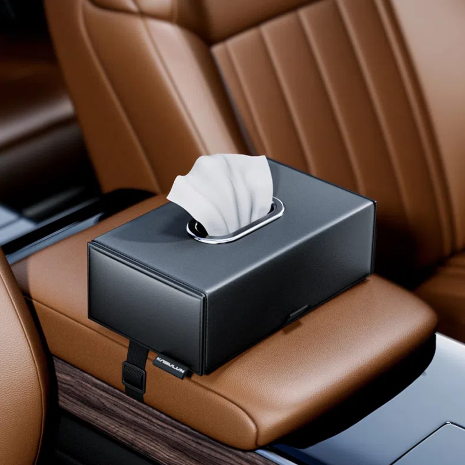 Leather Car Tissue Case, Magnetic Closure, Metal Throat Blocking, Headrest/Sun Visor, Interior Felt Design,
Leather Car Tissue Case, Magnetic Closure, Metal Throat Blocking, Headrest/Sun Visor, Interior Felt Design,