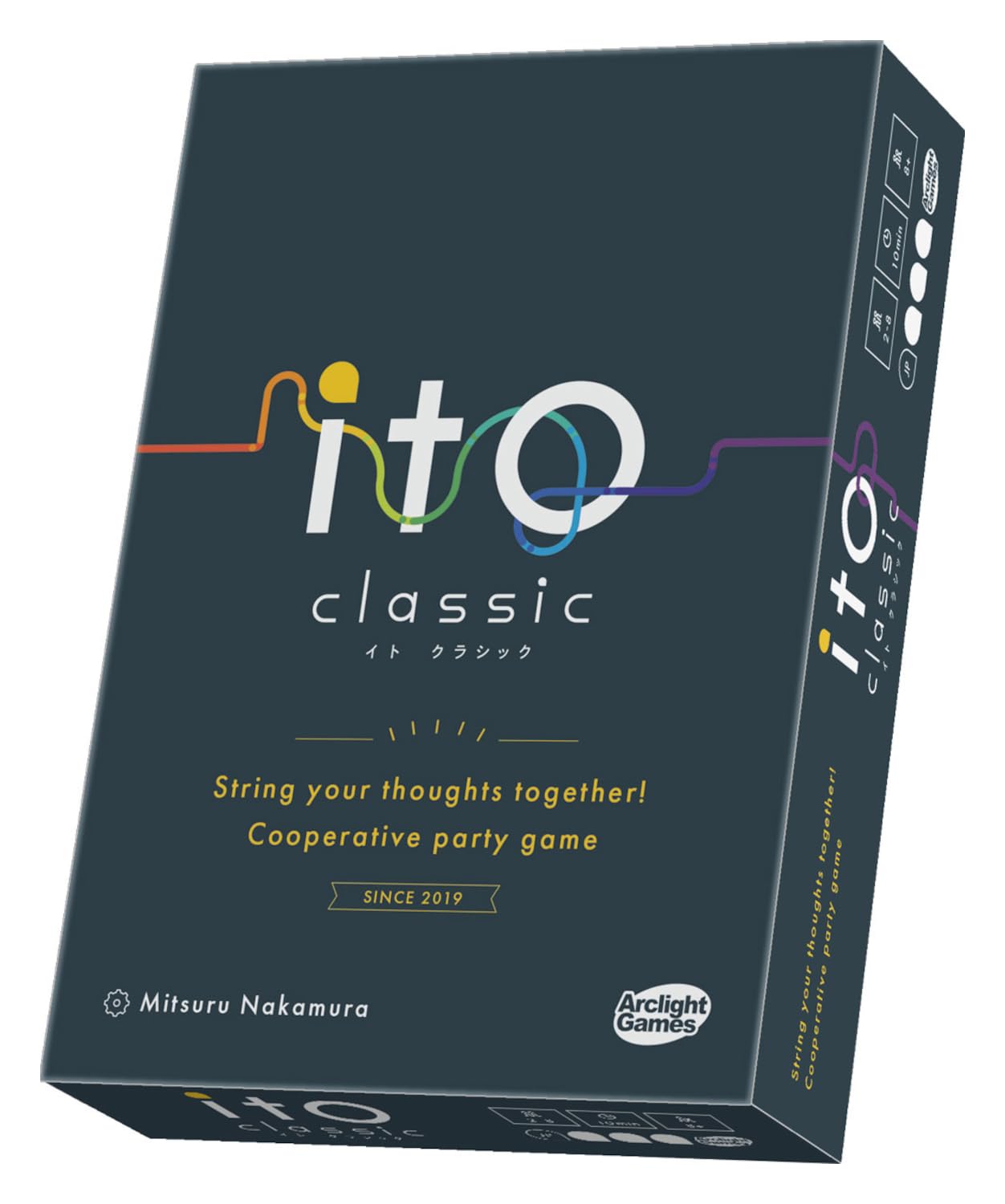 Arclight ITO Classic 10 для детей 8 лет и настольная игра (2-8 игроков, минут, до)
Arclight ITO Classic 10 для детей 8 лет и настольная игра (2-8 игроков, минут, до)