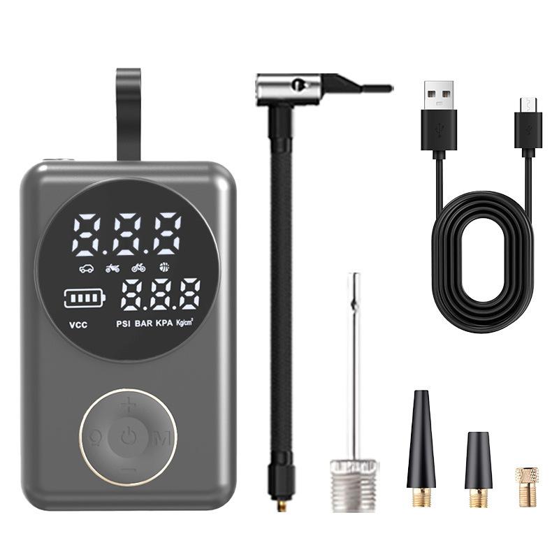 High-Pressure Electric Tyre Inflator Portable Wireless Digital Display Car Air Pump 82*151*67mm серебряный
High-Pressure Electric Tyre Inflator Portable Wireless Digital Display Car Air Pump 82*151*67mm серебряный