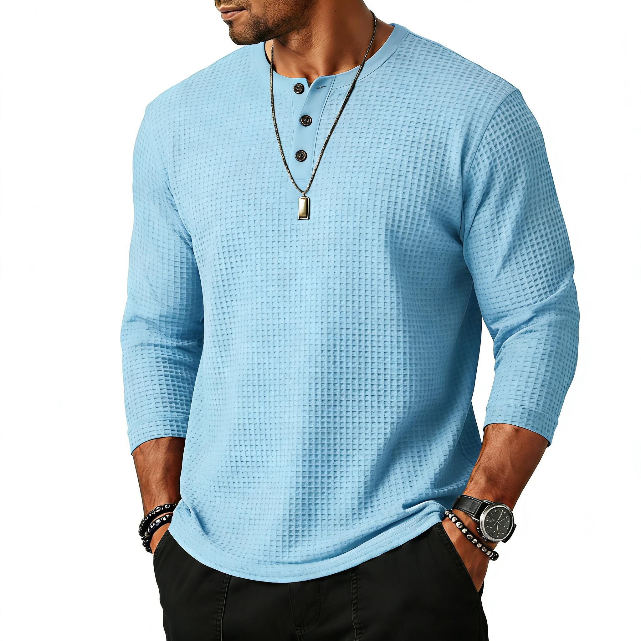 Men s Color Casual 3/4 Sleeve Top Casual Shirt Summer Shirt Blouse S синій
Men s Color Casual 3/4 Sleeve Top Casual Shirt Summer Shirt Blouse S синій