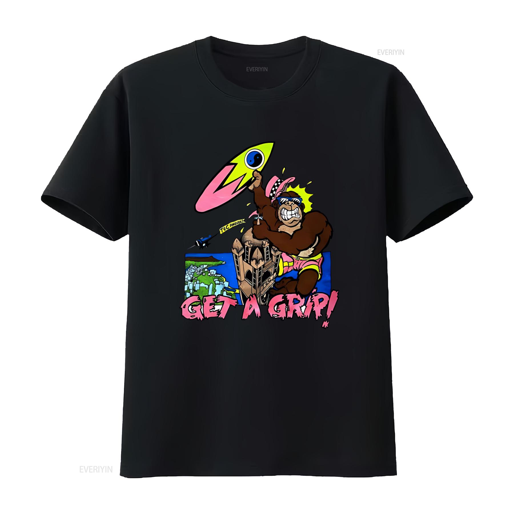 T C Town and Country Surf Designs Get a Grip shirt for Men Retro Monkey Print with Vibrant Colors vintage Washed homme 4XL
T C Town and Country Surf Designs Get a Grip shirt for Men Retro Monkey Print with Vibrant Colors vintage Washed homme 4XL