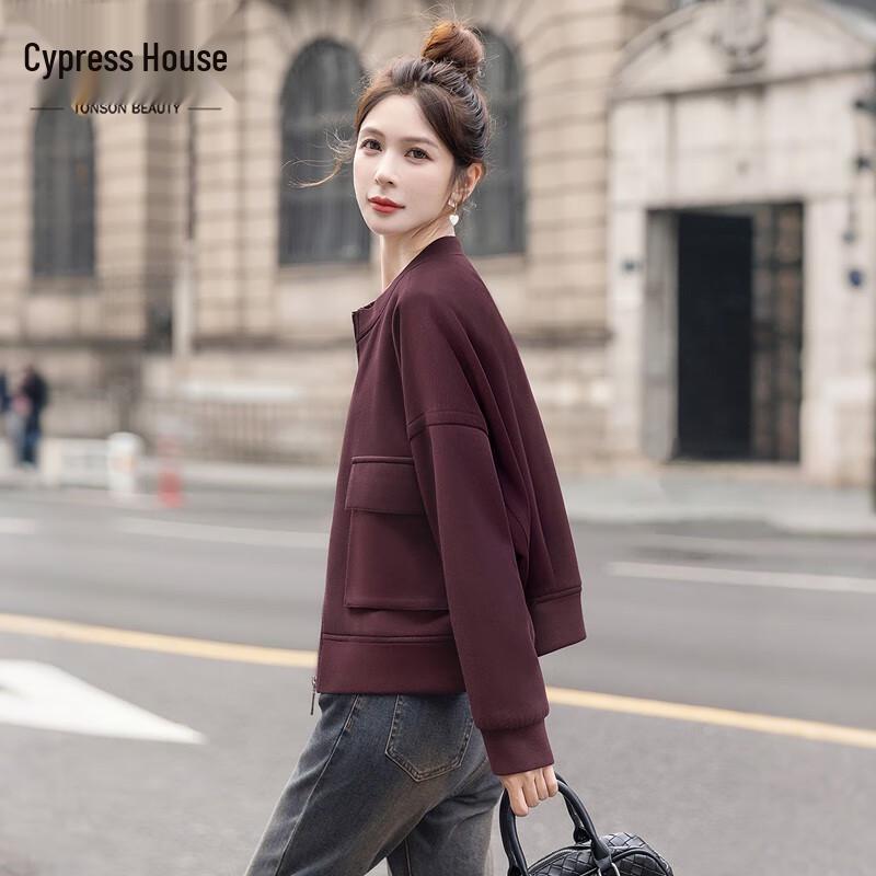 Siboshe Women s Autumn Solid Round Neck Zipper Jacket M
Siboshe Women s Autumn Solid Round Neck Zipper Jacket M