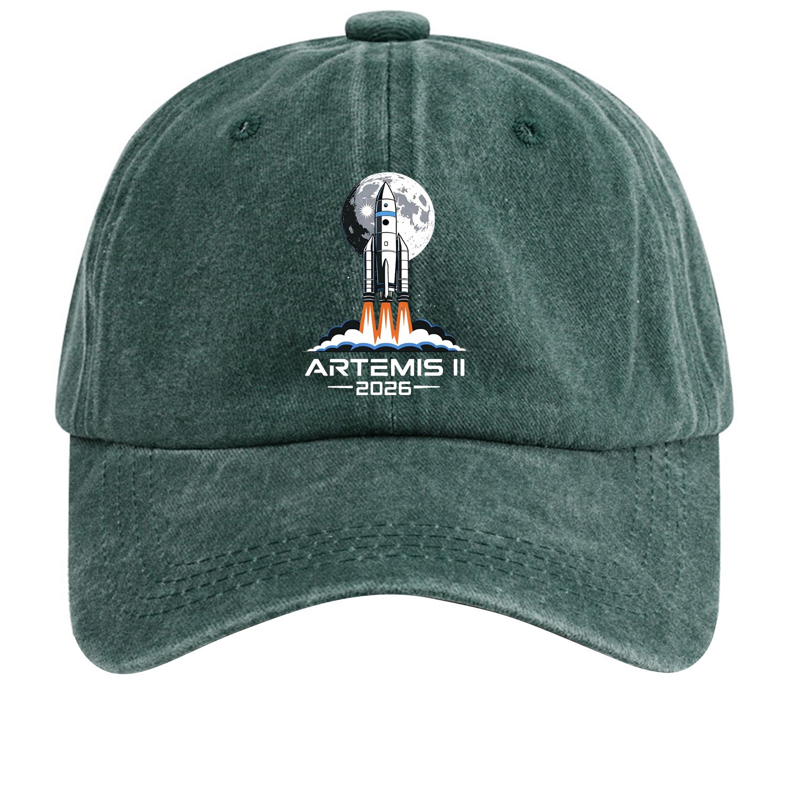 Washed Cotton Baseball Cap Vintage Style Soft Top Denim Hat with Printed Rocket Design Adjustable Back Strap for Casual Wear One Size
Washed Cotton Baseball Cap Vintage Style Soft Top Denim Hat with Printed Rocket Design Adjustable Back Strap for Casual Wear One Size