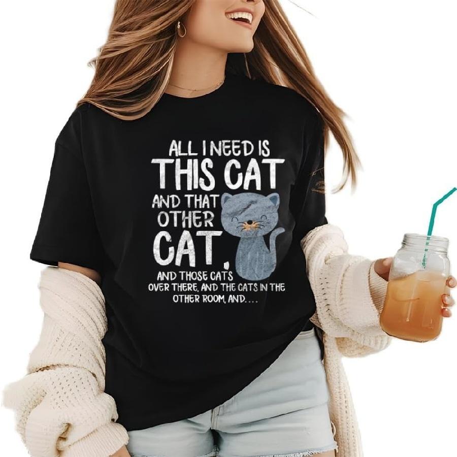AllINeedIsThisCatAndThatOtherCatT-Shirt Classic-Premium-Heavyweight Crewneck T-Shirt, Sweatshirt Hoodie Tanktop for Women Black XXXXXL чорний
AllINeedIsThisCatAndThatOtherCatT-Shirt Classic-Premium-Heavyweight Crewneck T-Shirt, Sweatshirt Hoodie Tanktop for Women Black XXXXXL чорний