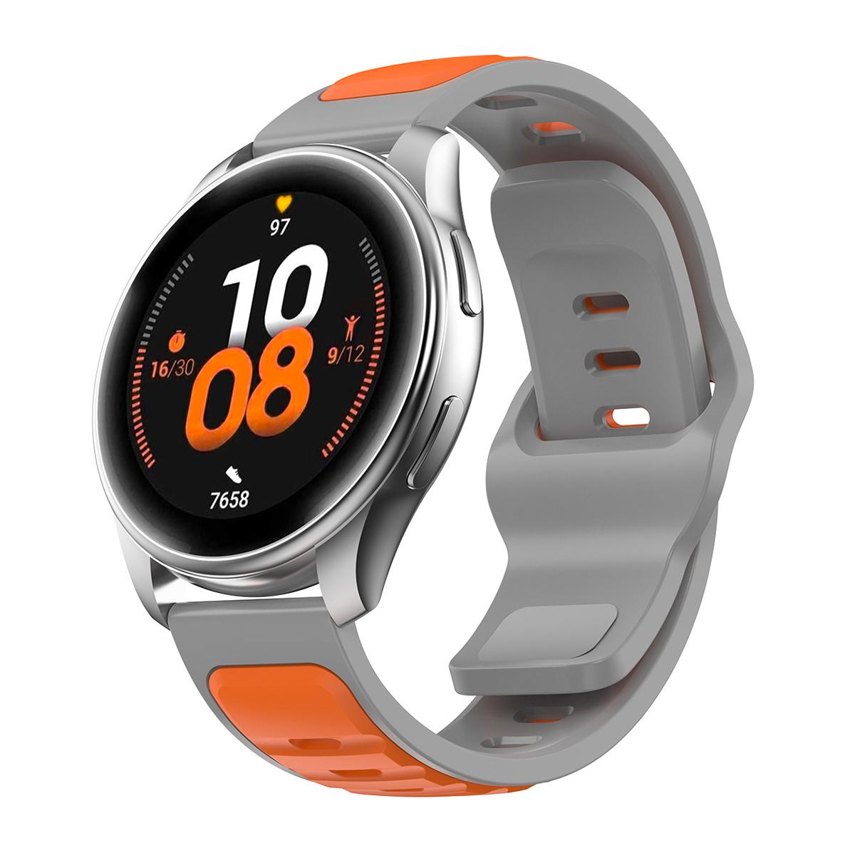 For Huawei Watch GT 5 46mm/GT 5 Pro 46mm Silicone Strap 22mm Dual Color Sport Wrist Band Grey/Black
For Huawei Watch GT 5 46mm/GT 5 Pro 46mm Silicone Strap 22mm Dual Color Sport Wrist Band Grey/Black