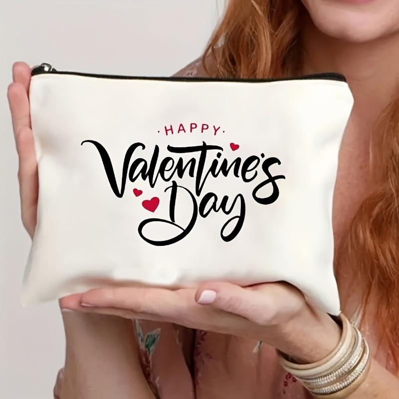 Косметичка с рисунком «С Днем святого Валентина», женская портативная сумка для хранения косметики для путешествий и улицы
Косметичка с рисунком «С Днем святого Валентина», женская портативная сумка для хранения косметики для путешествий и улицы