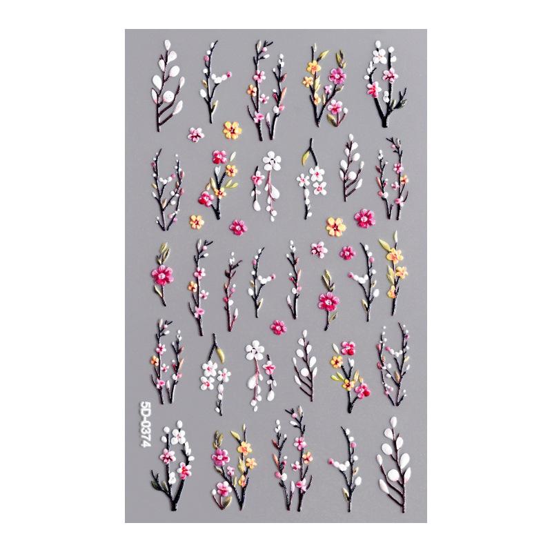 Популярные 5D наклейки для ногтей с тиснением в виде роз и разноцветных цветов для девочек
Популярные 5D наклейки для ногтей с тиснением в виде роз и разноцветных цветов для девочек