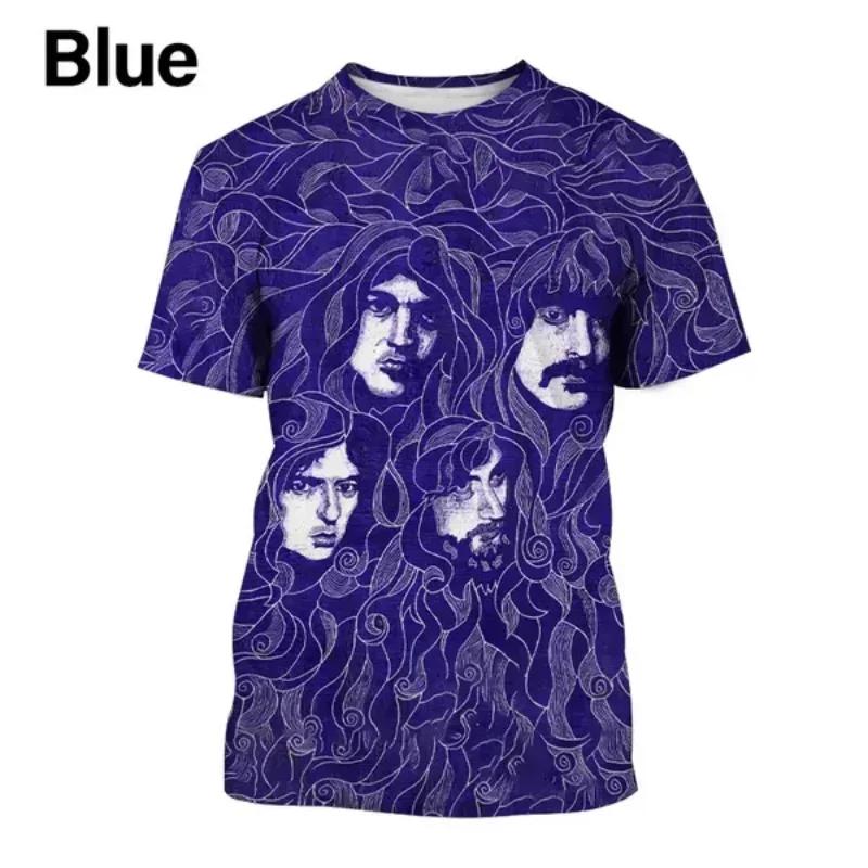 Summer Men Clothing Deep Purple Band Hard Rock Music 3D Print T-shirt Fashion Casual Oversized S
Summer Men Clothing Deep Purple Band Hard Rock Music 3D Print T-shirt Fashion Casual Oversized S