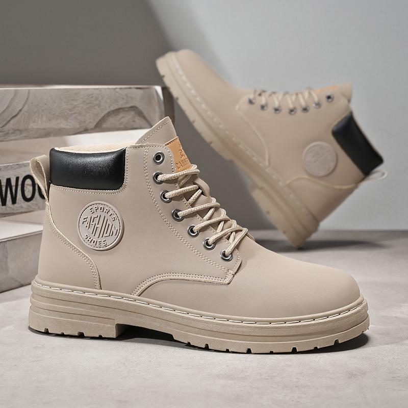 Men s boots four seasons new plus size soft sole non-slip casual boots fashion outdoor boots youth Joker work boots men s shoes 48
Men s boots four seasons new plus size soft sole non-slip casual boots fashion outdoor boots youth Joker work boots men s shoes 48