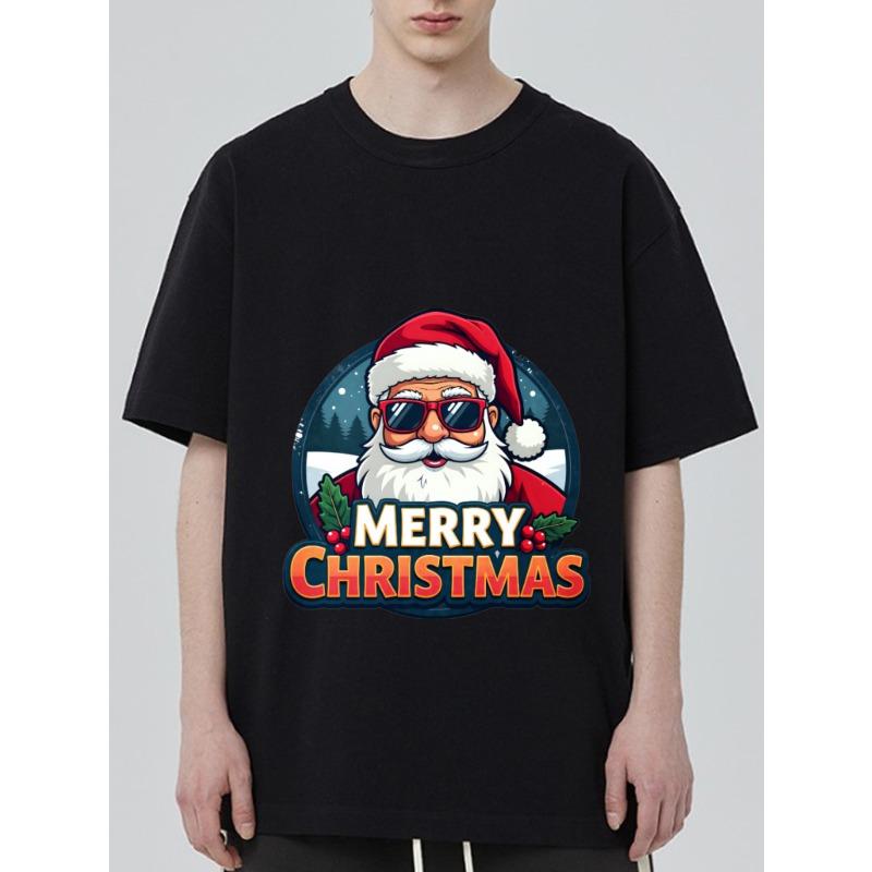 Christmas T-Shirt Black Santa Claus with Sunglasses and Merry Christmas Text Holiday Party Wear XXXXL чёрный
Christmas T-Shirt Black Santa Claus with Sunglasses and Merry Christmas Text Holiday Party Wear XXXXL чёрный