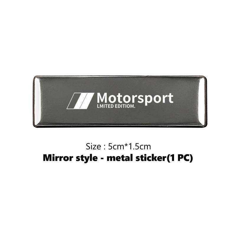 Metal Car Emblem Logo Decorative Stickers Badge Decal For BMW Performance X1 M3 M6 F01 F02 E34 E36 E60 F10 F20 X6
Metal Car Emblem Logo Decorative Stickers Badge Decal For BMW Performance X1 M3 M6 F01 F02 E34 E36 E60 F10 F20 X6