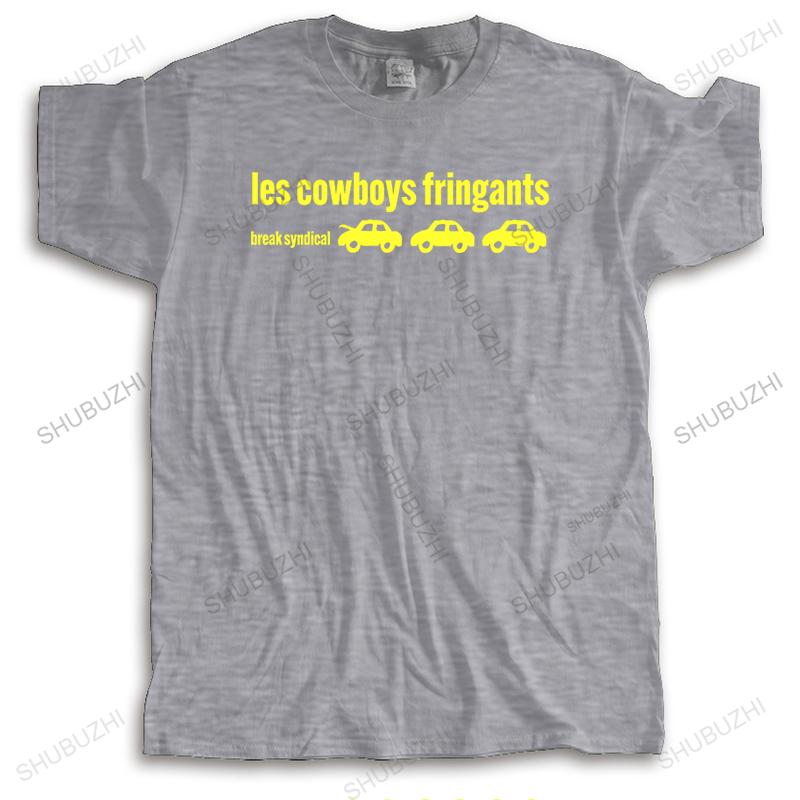 Men Summer Brand Tshirt Cotton loose cool Tee Shirt Les Cowboys Fringants Break Syndical Funny Top Tees Mens streetwear Tshirt 4XL
Men Summer Brand Tshirt Cotton loose cool Tee Shirt Les Cowboys Fringants Break Syndical Funny Top Tees Mens streetwear Tshirt 4XL