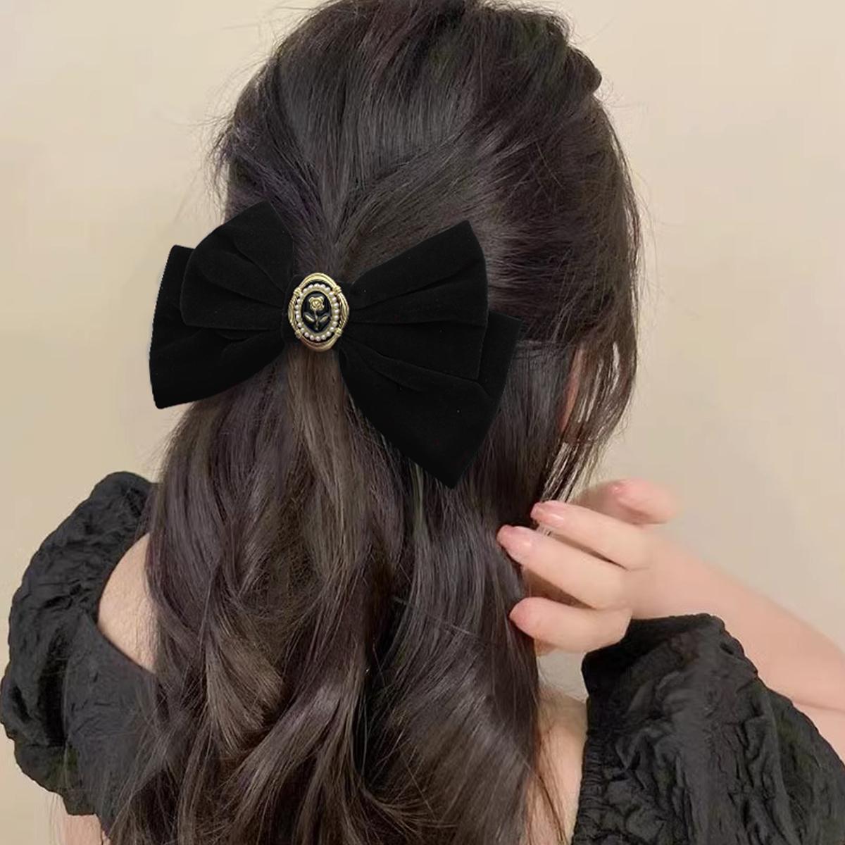 1Pcs Fashion Exquisite Artificial Pearl Solid Bow Rose Flower Barrettes Hair Clips For Women Girls Party Hair Accessories
1Pcs Fashion Exquisite Artificial Pearl Solid Bow Rose Flower Barrettes Hair Clips For Women Girls Party Hair Accessories