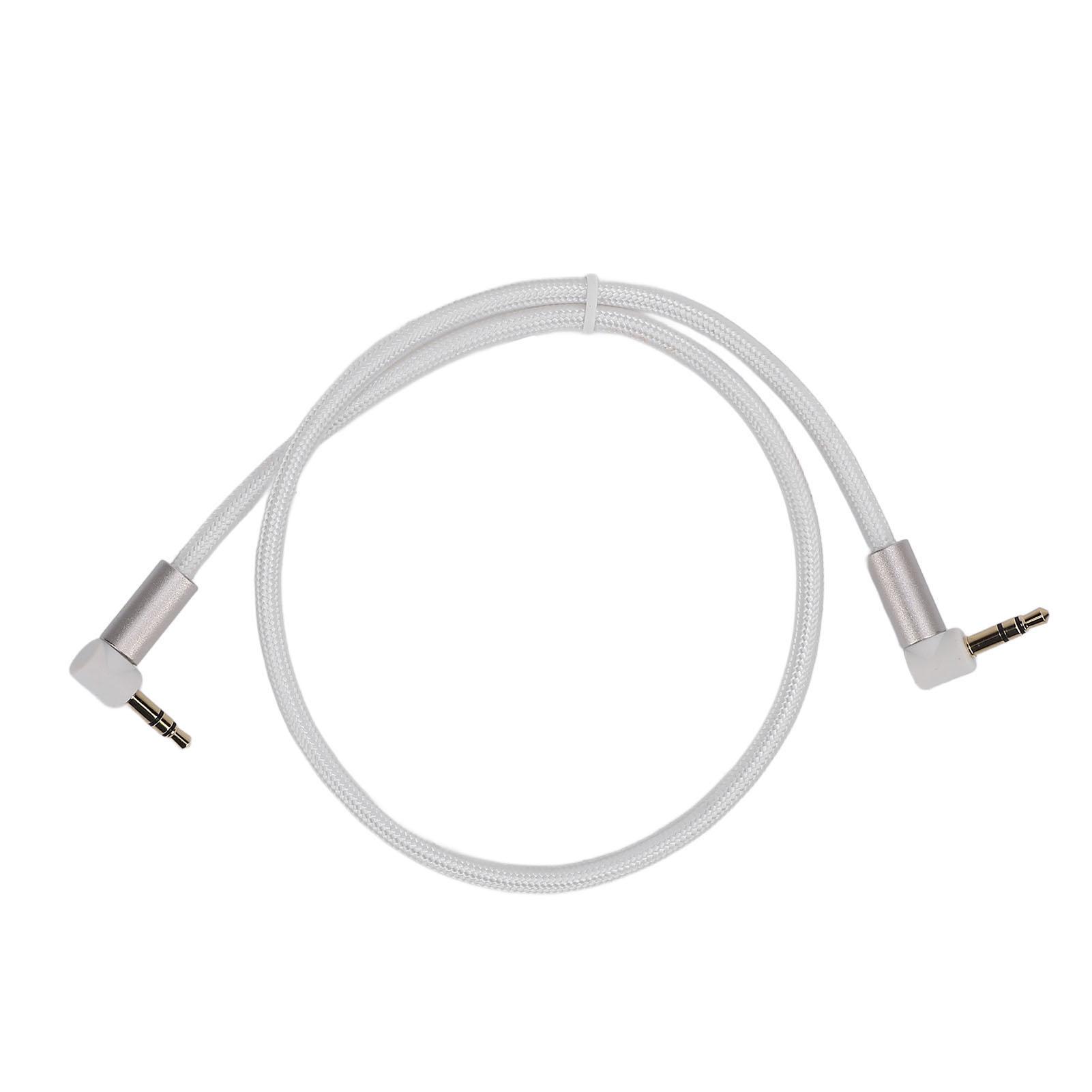 3.5mm Sound Cable 90 Degree Right Angle Stereo Auxiliary Cord for Headphone Tablets Speakers Mobile 0.5m / 1.6ft
3.5mm Sound Cable 90 Degree Right Angle Stereo Auxiliary Cord for Headphone Tablets Speakers Mobile 0.5m / 1.6ft